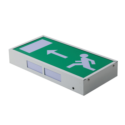 Running Man LED Emergency Rechargeable Exit Sign Light Automatic
