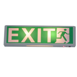 Permanent Hanging 120mA Led Emergency Exit Sign With 3 Years Warranty