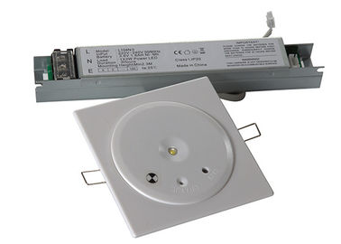 IP20 Ceiling Emergency Light Permanent / Non - Permanent LED Lamp High Brightness