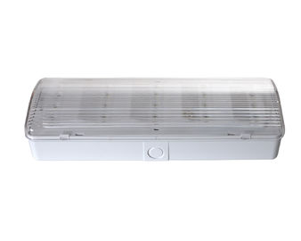 Rechargeable IP20 3W LED Plastic Emergency Light Wall Surface Mounted