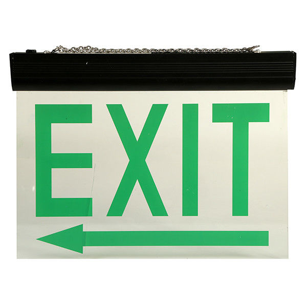 Energy Saving Ceiling Mounted Led Aluminum Exit Sign With