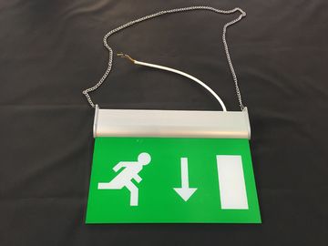 3 Hours Operation Rechargeable LED Double Side Emergency Exit Sign