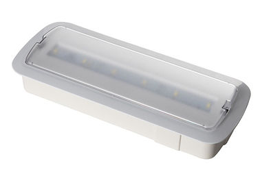 Indoor 220V Wall Recessed Standby Building Emergency Lights With 3 Hours Operation