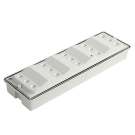 Waterproof Maintained Bulkhead LED Emergency Lights With 3 Hours Operation