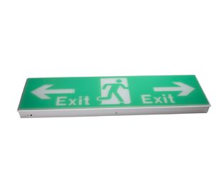 SMD LED Emergency Exit Sign Light 220-240V With Ni - Cad Battery Operated