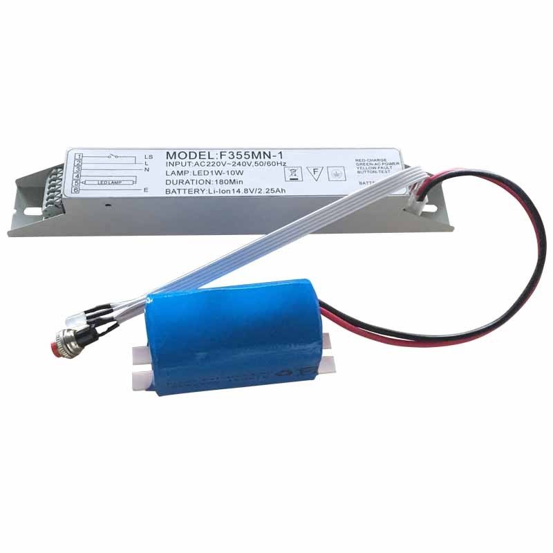 LED Emergency Light Power Supply Li-Ion Battery 14.8V 2.25Ah 3 Hours F355M