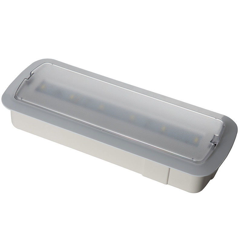 3 Hours Battery Rechargeable Wall Recessed Emergency LED Light with Battery Backup Self Testing L116M-C1