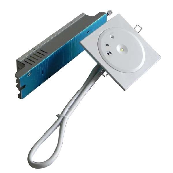 IP20 Power Failure LED Self Testing Emergency Light Hospitals 3W SMD Ni-Mh Battery