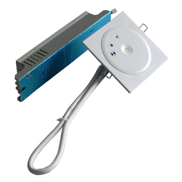 IP20 Ceiling Recessed Emergency Light with Battery Backup Battery Operated Non Maintained 3W SMD LED