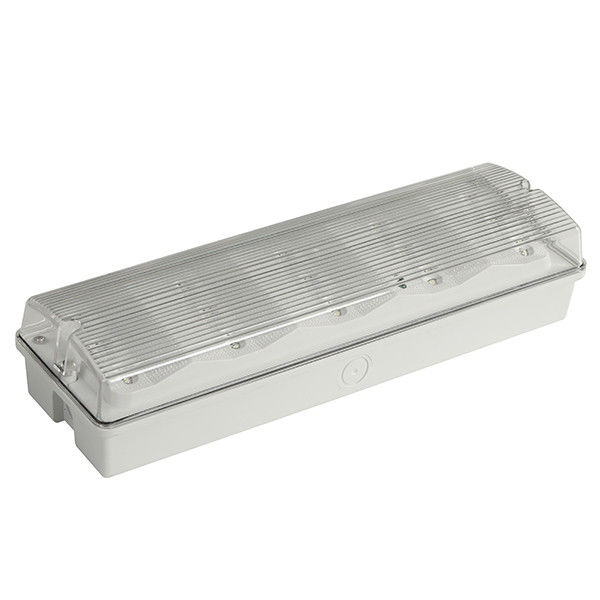 Surface Mounted LED Weatherproof Emergency Bulkhead Light IP65 Nickel Cadmium Battery 3.6V 0.6Ah EL015AMN
