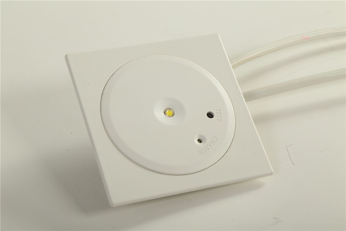 CE Approved Recessed LED Downlight Fire Emergency Light with 1 Watt SMD White LED and Ni-Cd Battery