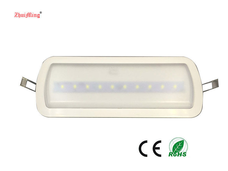 Emergency Rechargeable LED Light with Ni-Cd Battery and Fire Resistance ABS for 3 Hours Duration Time