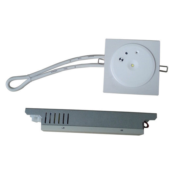 Ceiling Embedded 3 Watt SMD LED Rechargeable Emergency Light For Shopping Mall
