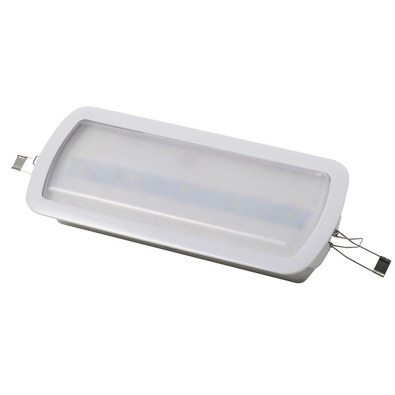 Ni-Cd Battery Operated LED Emergency Light with Fire Resistance ABS and 3 Hours Duration for Warning