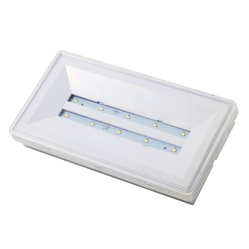 IP65 Waterproof Commercial LED Emergency Light ABS Casing