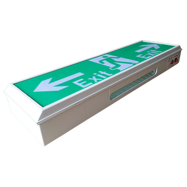Battery Powered Led Rechargeable Emergency Light , Led Emergency Exit Sign 575*164*70mm