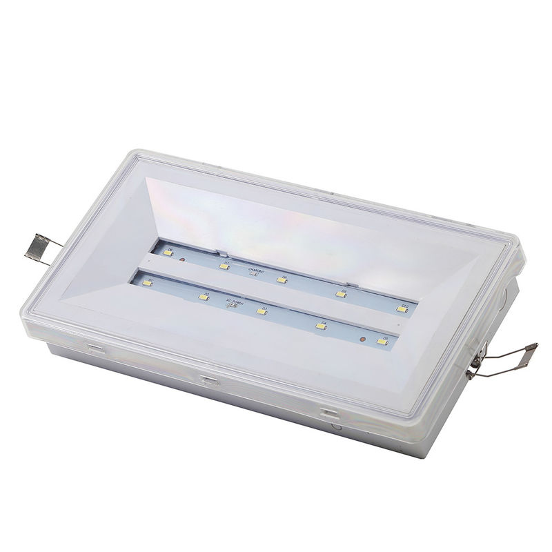 5W LED IP65 Waterproof Emergency Light Wall Surface Ceiling Recessed 3 Hours Operation L212MN