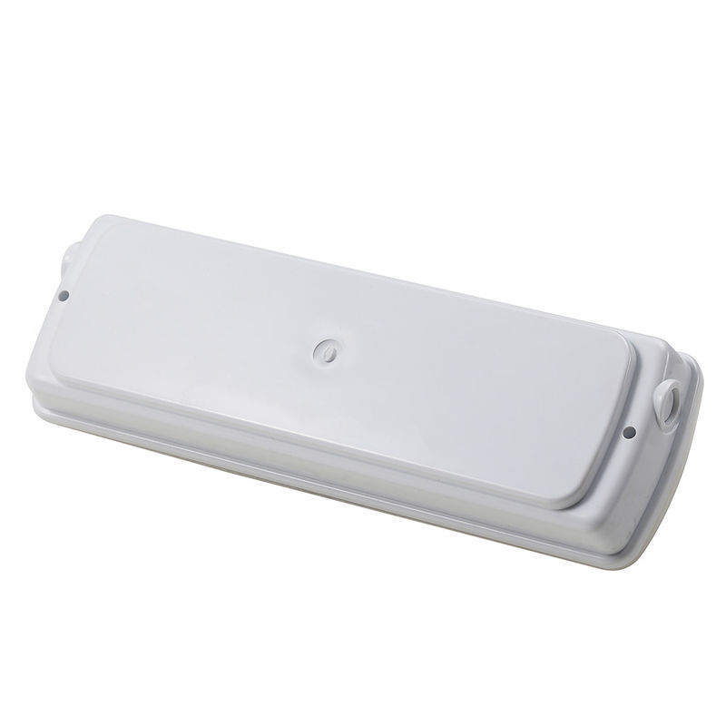 Commercial Rechargeable Waterproof Emergency Light IP65 Wet Location Outdoor Milky Cover 220V L121MN