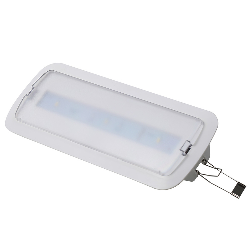 IP20 Ni-Cd Battery Backup Recessed Emergency Light With ABS Casing For B2B Buyers