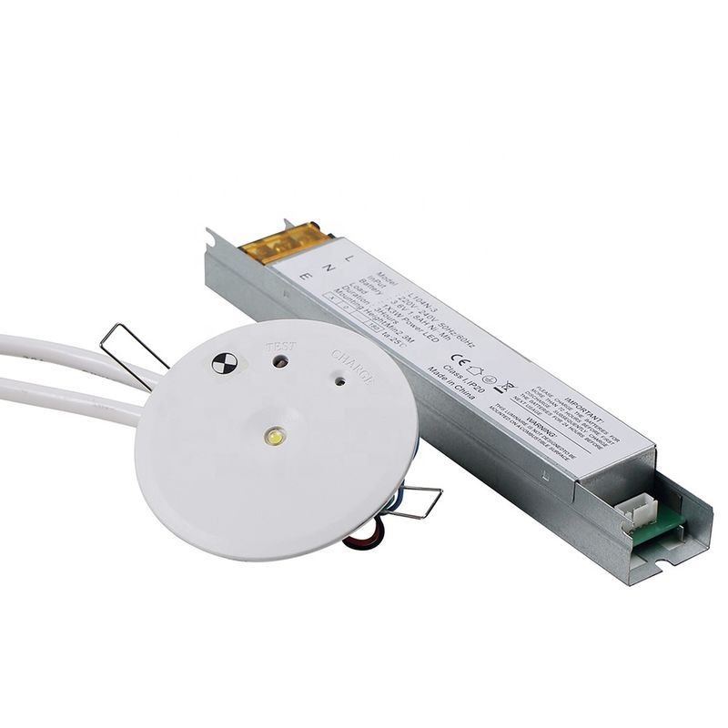 IP20 3W Commercial Non Maintained Recessed Emergency Lights with Battery Backup LED Emergency Downlight L104N-3