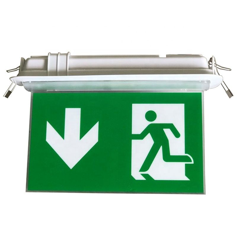 Ceiling Recessed LED Emergency Light 3 Year Warranty 6 Pcs 5730 SMD ABS Casing L116M-E
