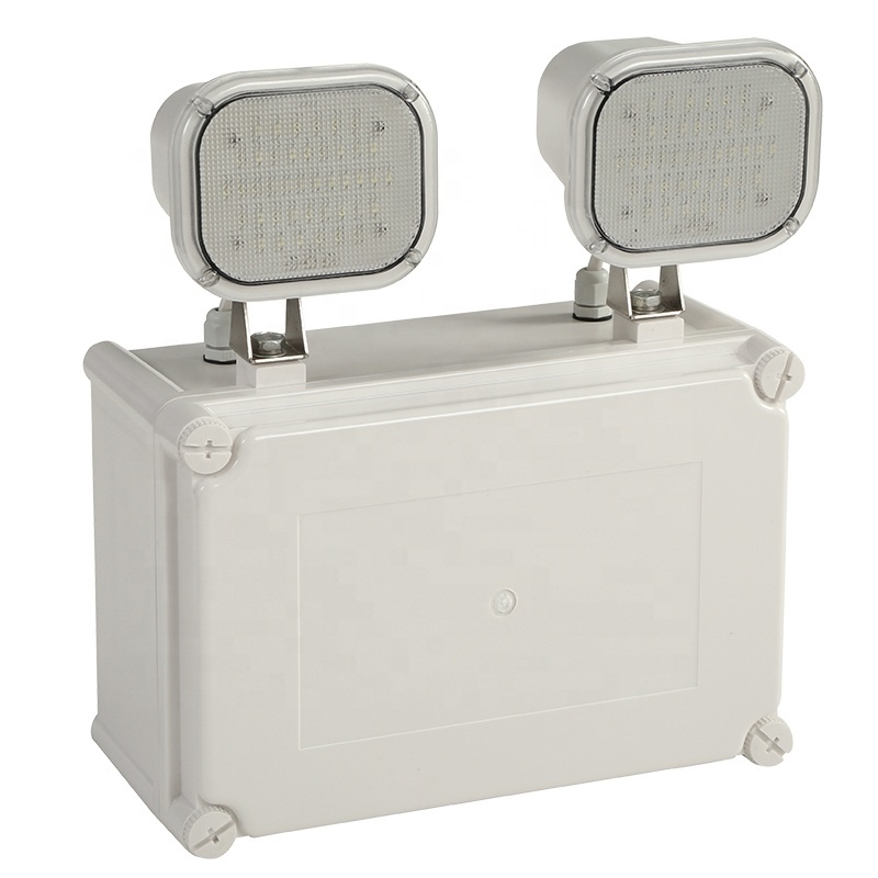 Battery Backup 3hrs LED Rechargeable Twin Spot LED Light Illuminate With PC Casing Light