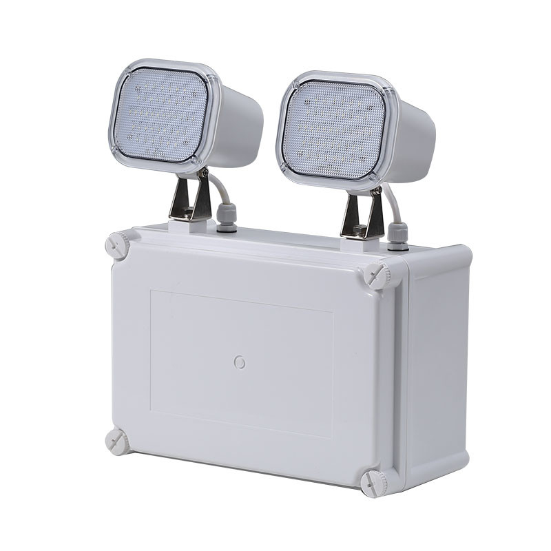 Battery Backup 3hrs LED Rechargeable Twin Spot LED Light Illuminate With PC Casing Light
