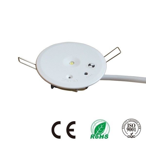 220V Non Maintained Commercial LED Ceiling Emergency Downlight with Battery Backup 1W SMD IP42 EL1-1AN