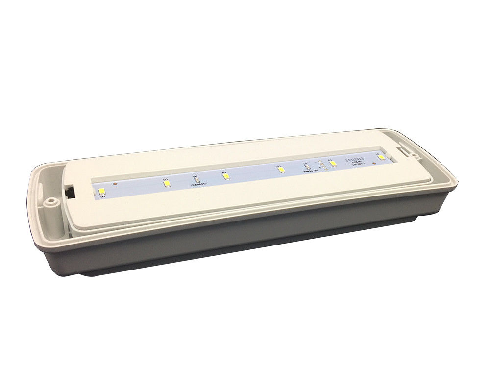 Hallway Waterproof Emergency Light 200LM 3W LED Rechargeable Wet Location Outdoor IP65 L116N-E
