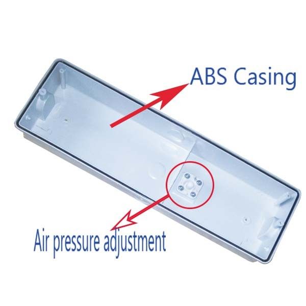 Energy Saving Plastic Waterproof Emergency Light IP65 Wet Location Outdoor 3 Years Warranty EL015AM
