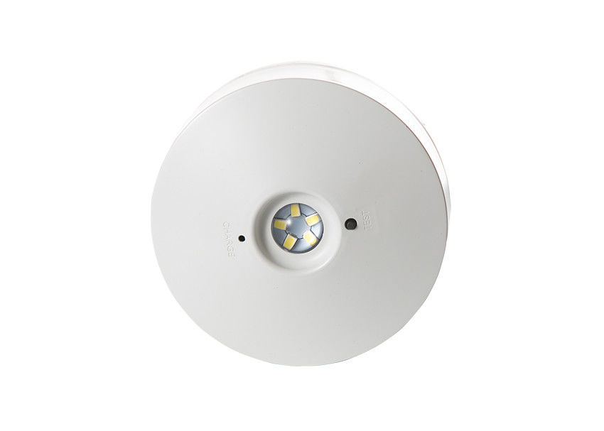 Round Mini LED Rechargeable Emergency Light with Battery Backup Wall Mounted 220V 240V L114N