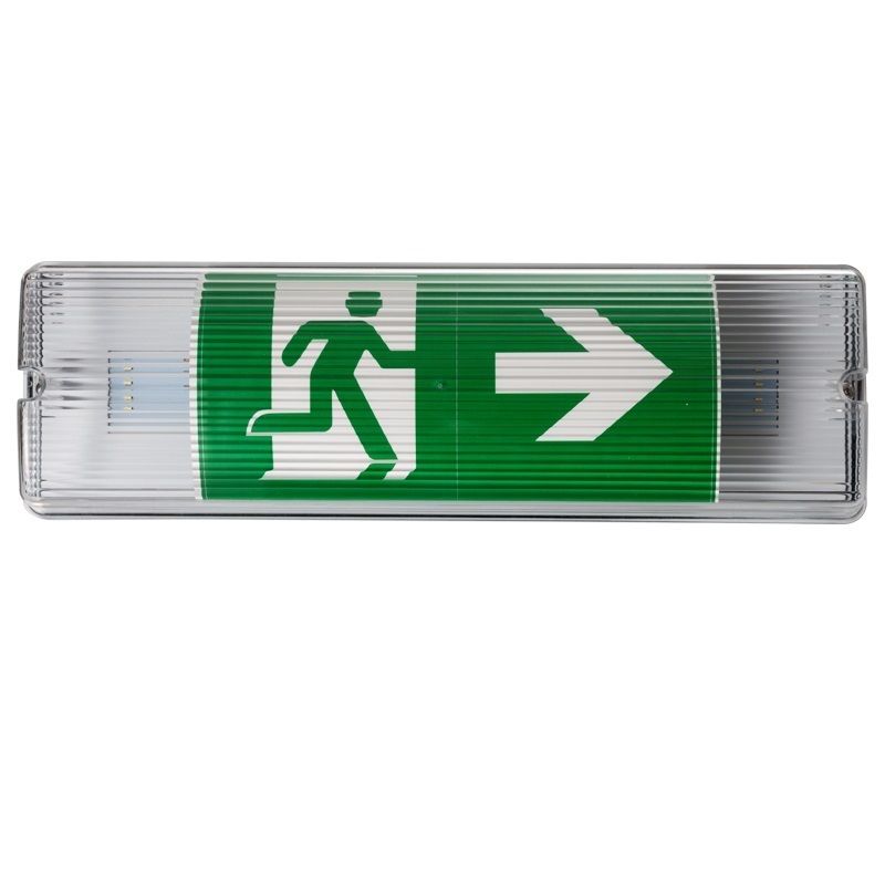 Waterproof LED Emergency Light 3H Ni Cd Battery Backup 3.6V 1.0Ah 5pcs SMD 5730 IP65 6500K