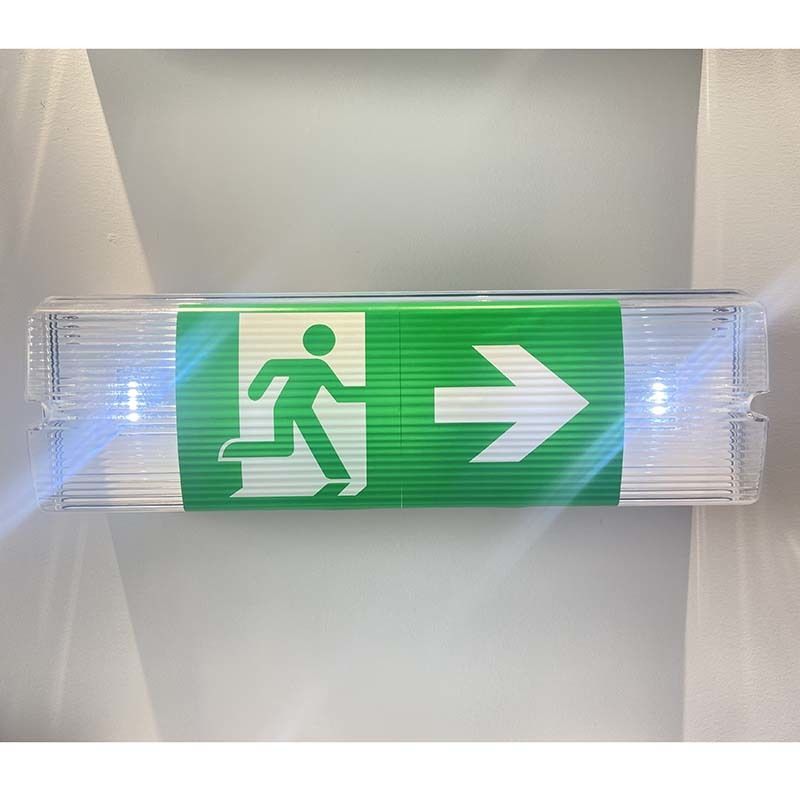 Waterproof LED Emergency Light 3H Ni Cd Battery Backup 3.6V 1.0Ah 5pcs SMD 5730 IP65 6500K