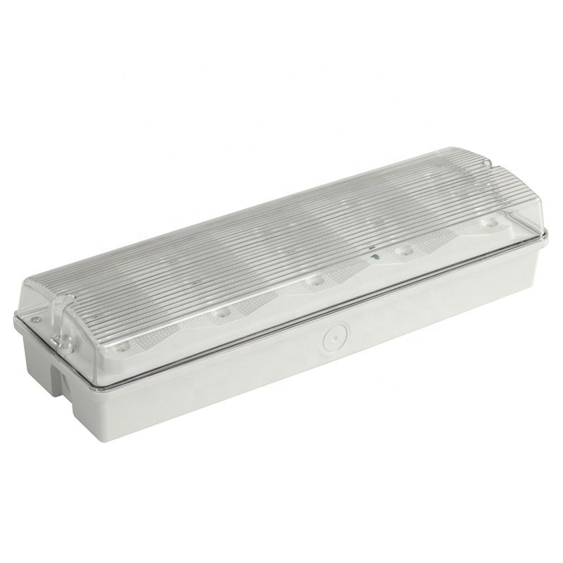 3W Waterproof LED Emergency Light 6000K Wall Mounted IP65 Cold White Lifespan 50000 Hours