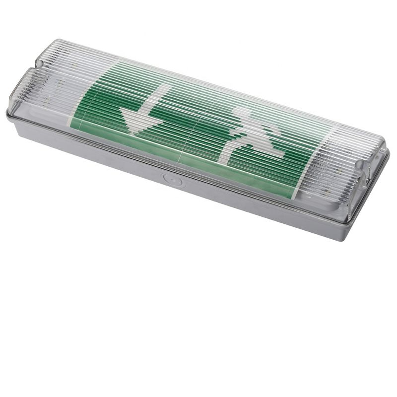 3W Waterproof LED Emergency Light 6000K Wall Mounted IP65 Cold White 50000 Hours Lifespan