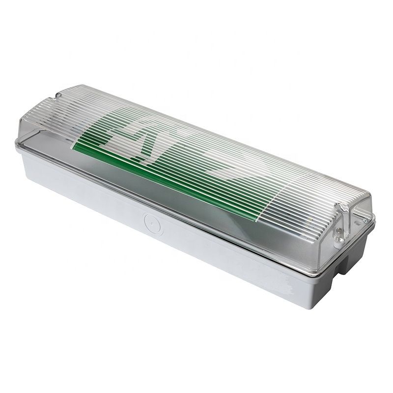 3W Waterproof LED Emergency Light 6000K Wall Mounted IP65 Cold White Lifespan 50000 Hours