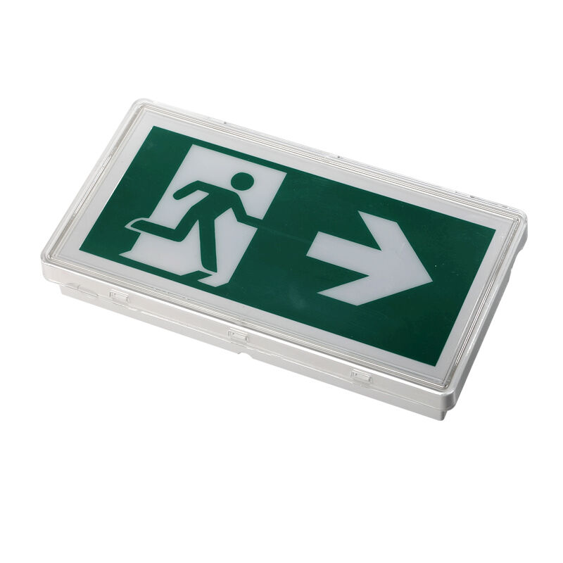 IP65 Rated LED Exit Sign with 3 Hours Emergency Time and Ni-Cd Battery Operated Emergency Exit Light
