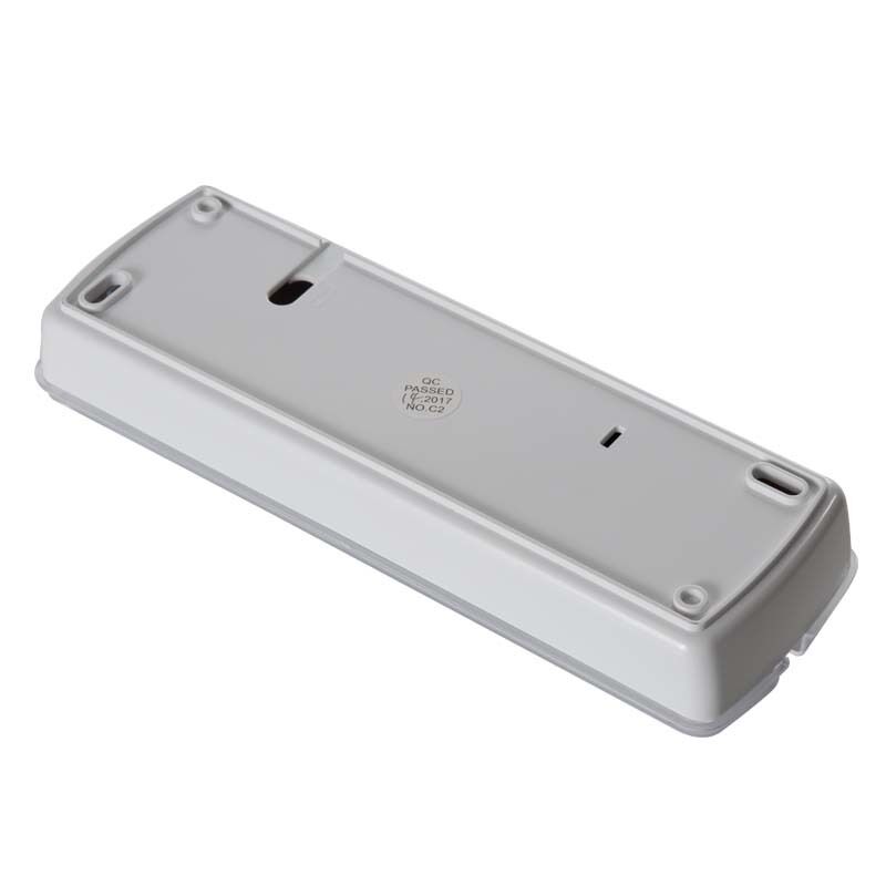 Permanent Plastic Battery Backup Emergency Rechargeable Wall-Mounted LED Light with 3 Hours Backup and Ni-Cd Battery IP20 Rated