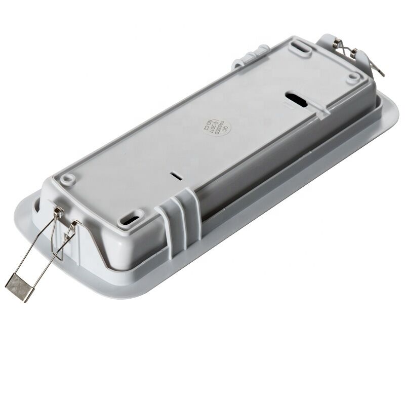 3W Wall Mounted and Ceiling Recessed LED Rechargeable Emergency Light with 3-Year Warranty and 180 Minutes Backup