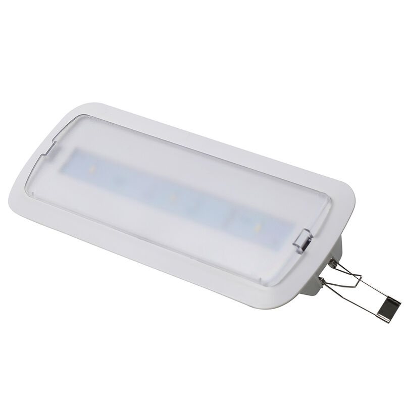 Ceiling Recessed Built-in Battery LED Rechargeable Emergency Light with Battery Backup 3 Hours IP20