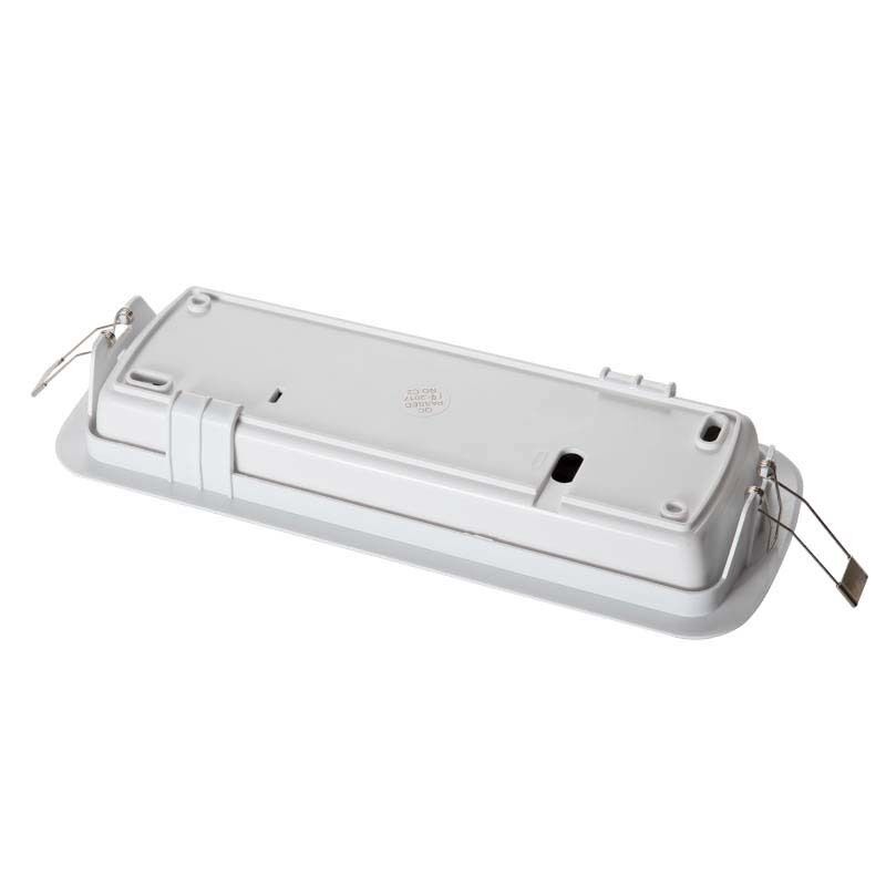 Ceiling Recessed Built-in Battery LED Rechargeable Emergency Light with Battery Backup 3 Hours IP20