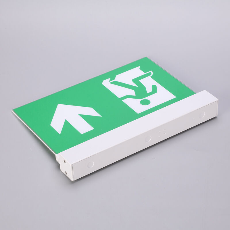Double Sided Emergency LED Exit Sign 3 Hours Backup IP20 Rated 3 Year Warranty