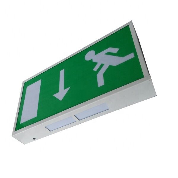 3W LED Emergency Exit Sign with 3-Year Warranty and 180 Minutes Emergency Time Rechargeable LED Emergency Light