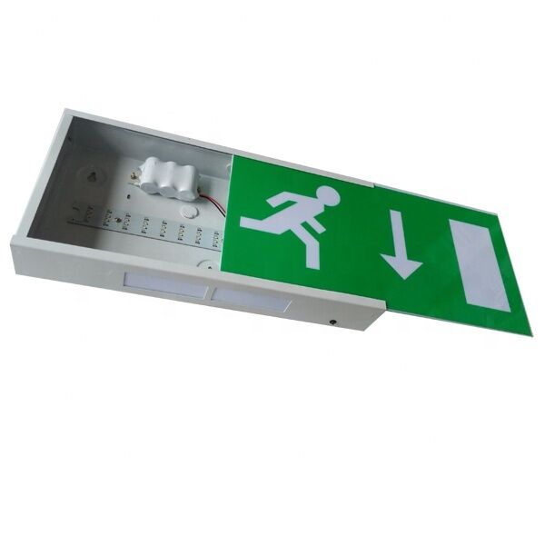 3W LED Emergency Exit Sign with 3-Year Warranty and 180 Minutes Emergency Time Rechargeable LED Emergency Light