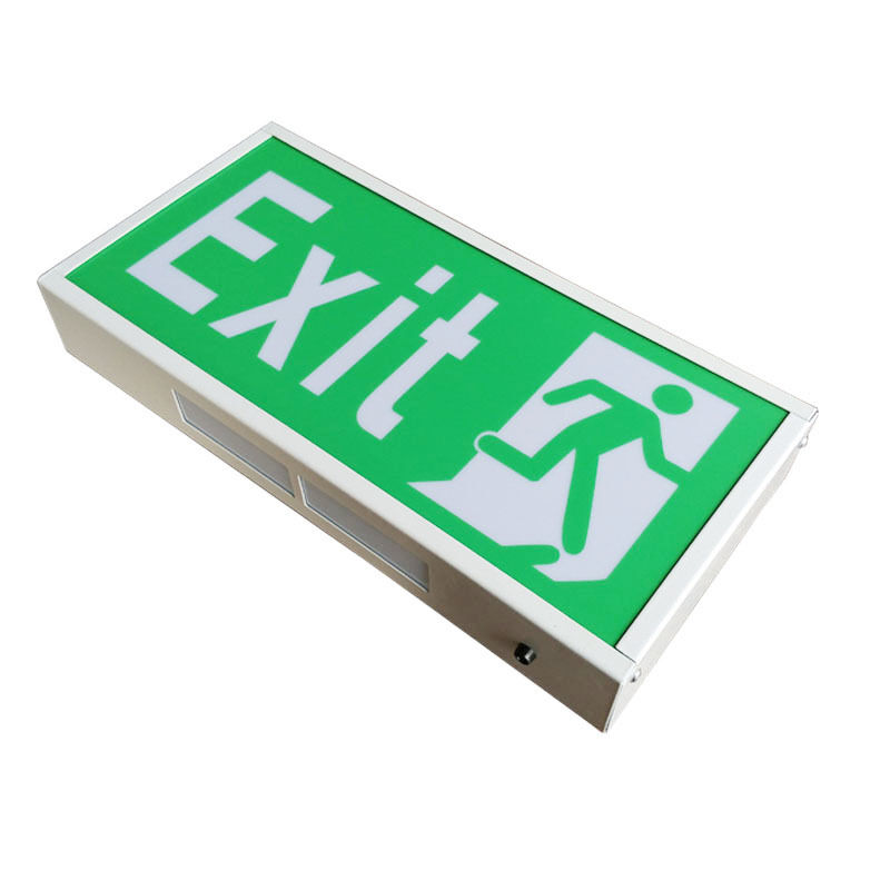 Pictogram Ni-Cd Battery Backup LED Emergency Exit Light 5730 SMD 3 Year Warranty