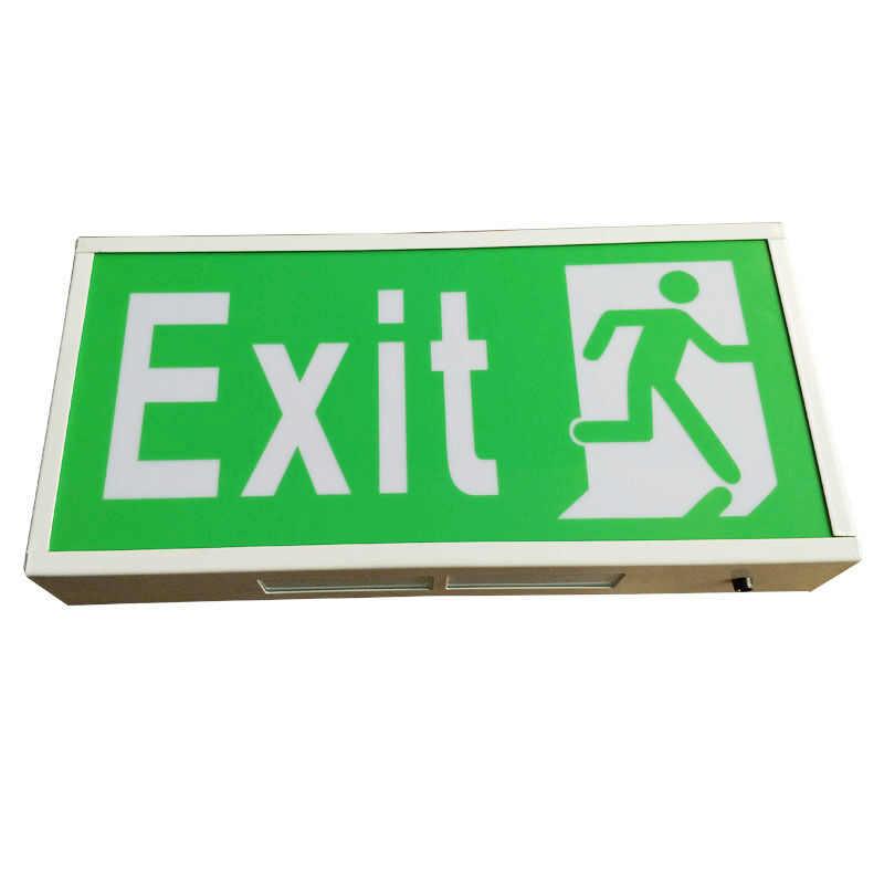 Pictogram Ni-Cd Battery Backup LED Emergency Exit Light 5730 SMD 3 Year Warranty