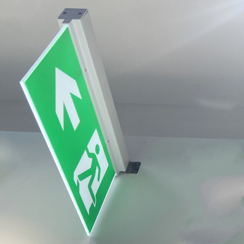 Side Mounting Double Sided Exit Sign Li-Ion Battery 3 Hour Emergency LED Light
