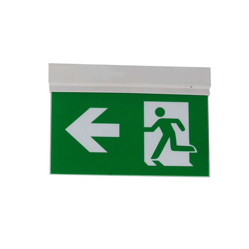 5-In-One Installation LED Emergency Exit Sign Li-Ion Battery 3 Hours Duration