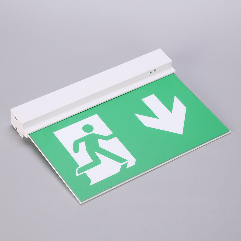 5-In-One Installation LED Emergency Exit Sign Li-Ion Battery 3 Hours Duration