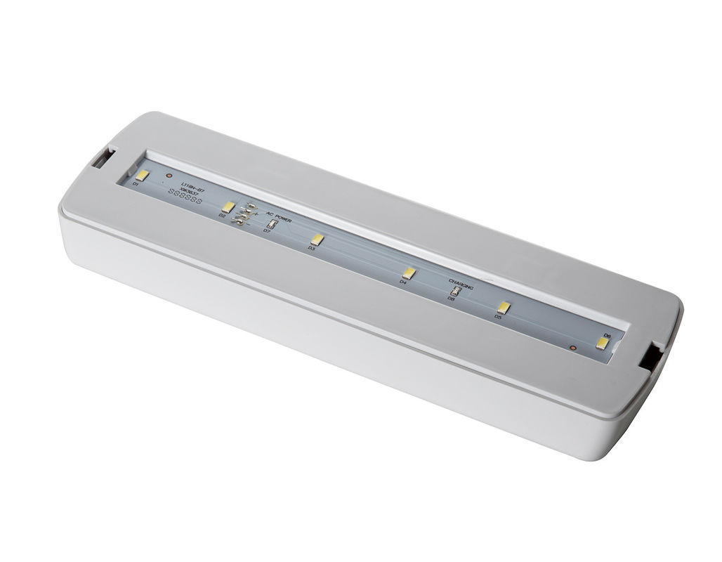 Battery Operation Frosted Cover LED Recessed Ceiling Emergency Tube Light with Battery Backup AC Power L116M-B